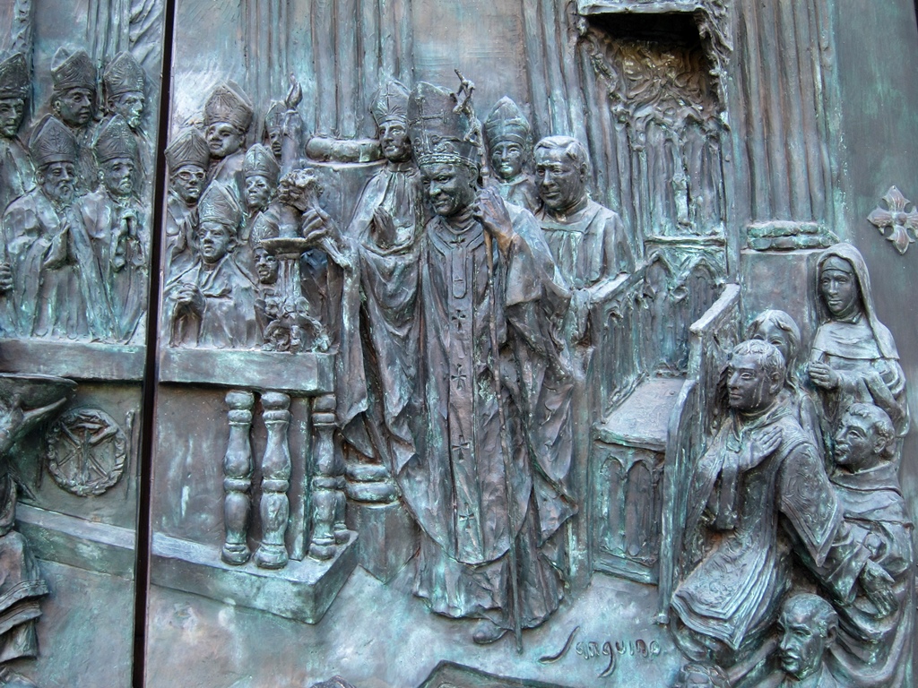 Consecration Door, detail